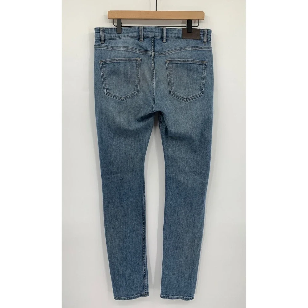 Peter Millar Collection Jeans Mens 36 Blue Slim Straight Medium Wash Denim Pants